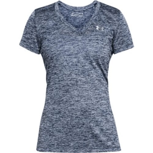 Under Armour Women's UA Tech Twist V-Neck - Gray, XS
